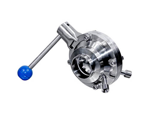 butterfly-type ball valve