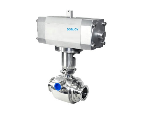 Ball valve + thermal insulation jacket