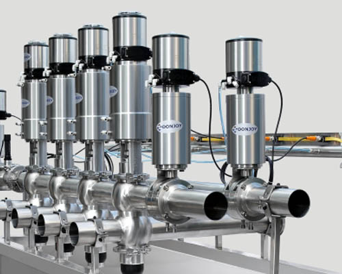 Mixproof valve manifold