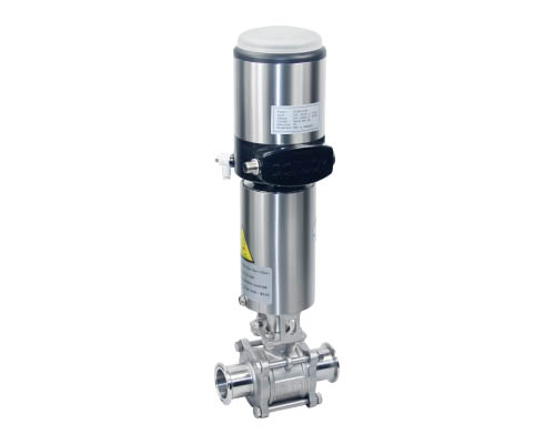 Proportional regulating type ball valve