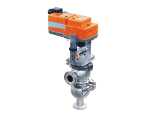 Electric globe reversing valve