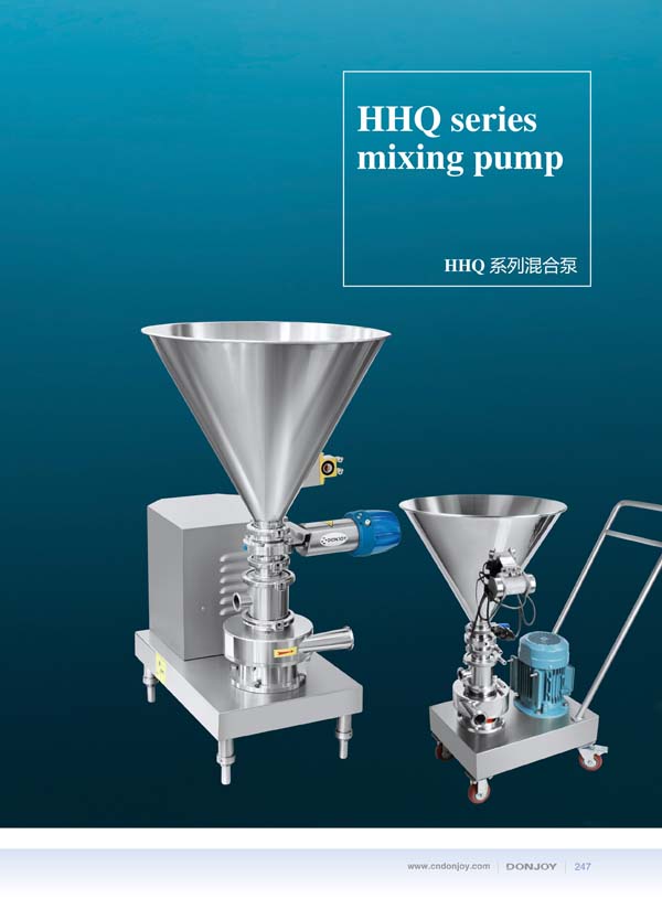 Mixing pump
