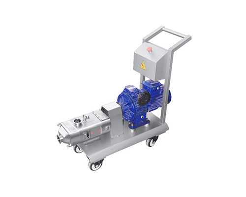 Twin screw pump with Mobile cart and control box