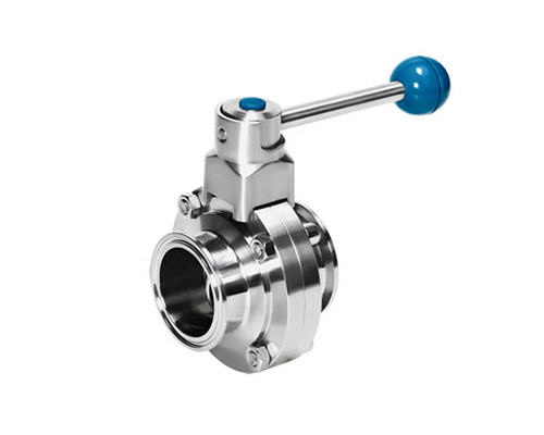 Clamp end butterfly Valve