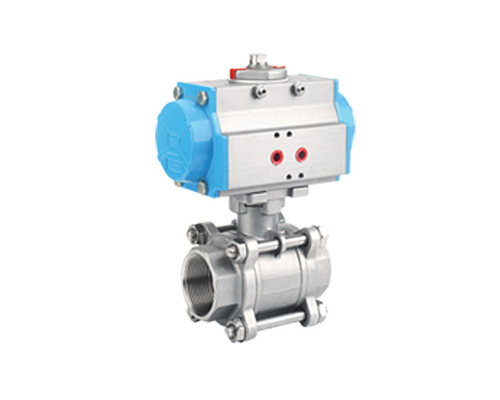 Pneumatic Flanged Ball Valve