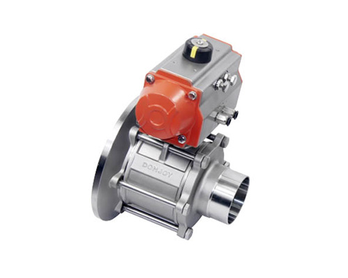 Tank bottom ball valve