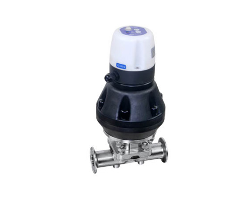 Pneumatic Diaphragm Valve with Control Unit