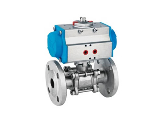 Three-Piece Model Flanged Ball Valve