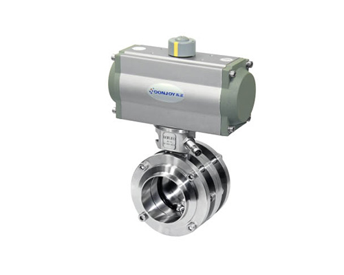 Horizontal Pneumatic Butterfly Valve