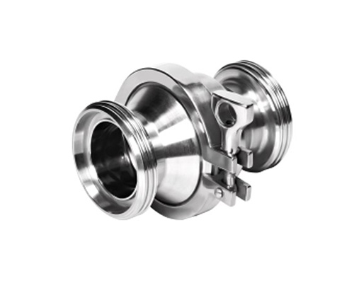 Check valve clamp ends