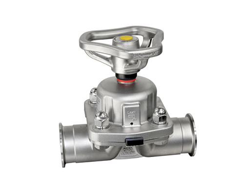 Manual diaphragm valve