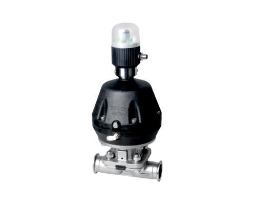 Pneumatic Diaphragm Valve with Control Unit