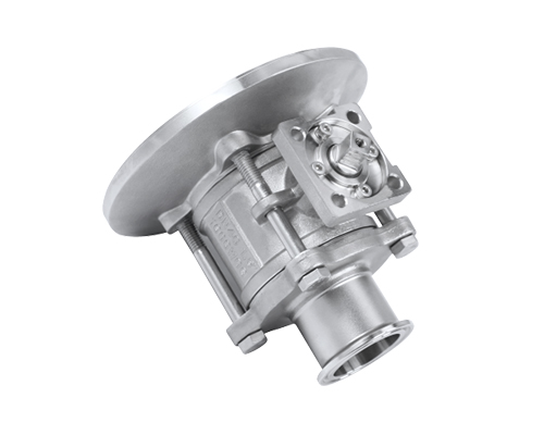 Tank bottom ball valve