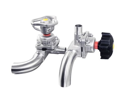 U type Three way Diaphragm Valve U-C