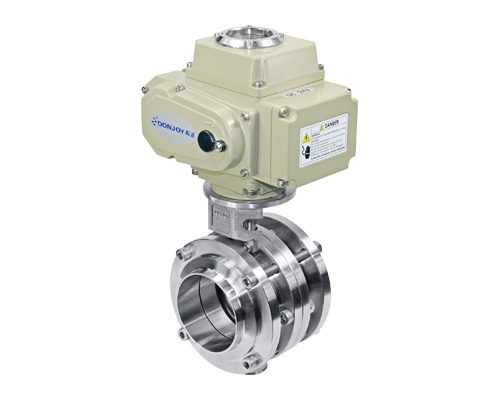 The working principle and main features of the sanitary three-piece butterfly valve