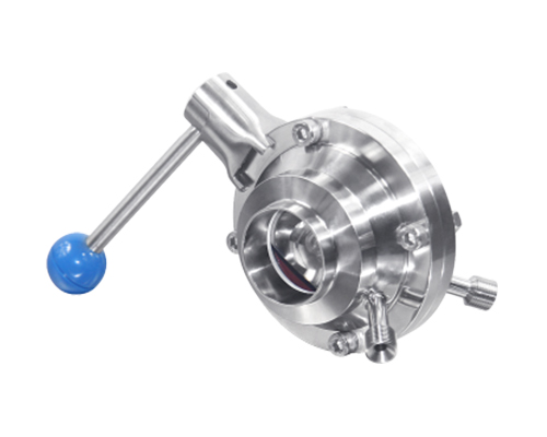Butterfly type ball valve