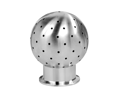 Fixed cleaning ball
