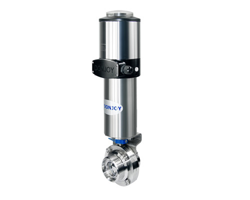 Sanitary butterfly valve